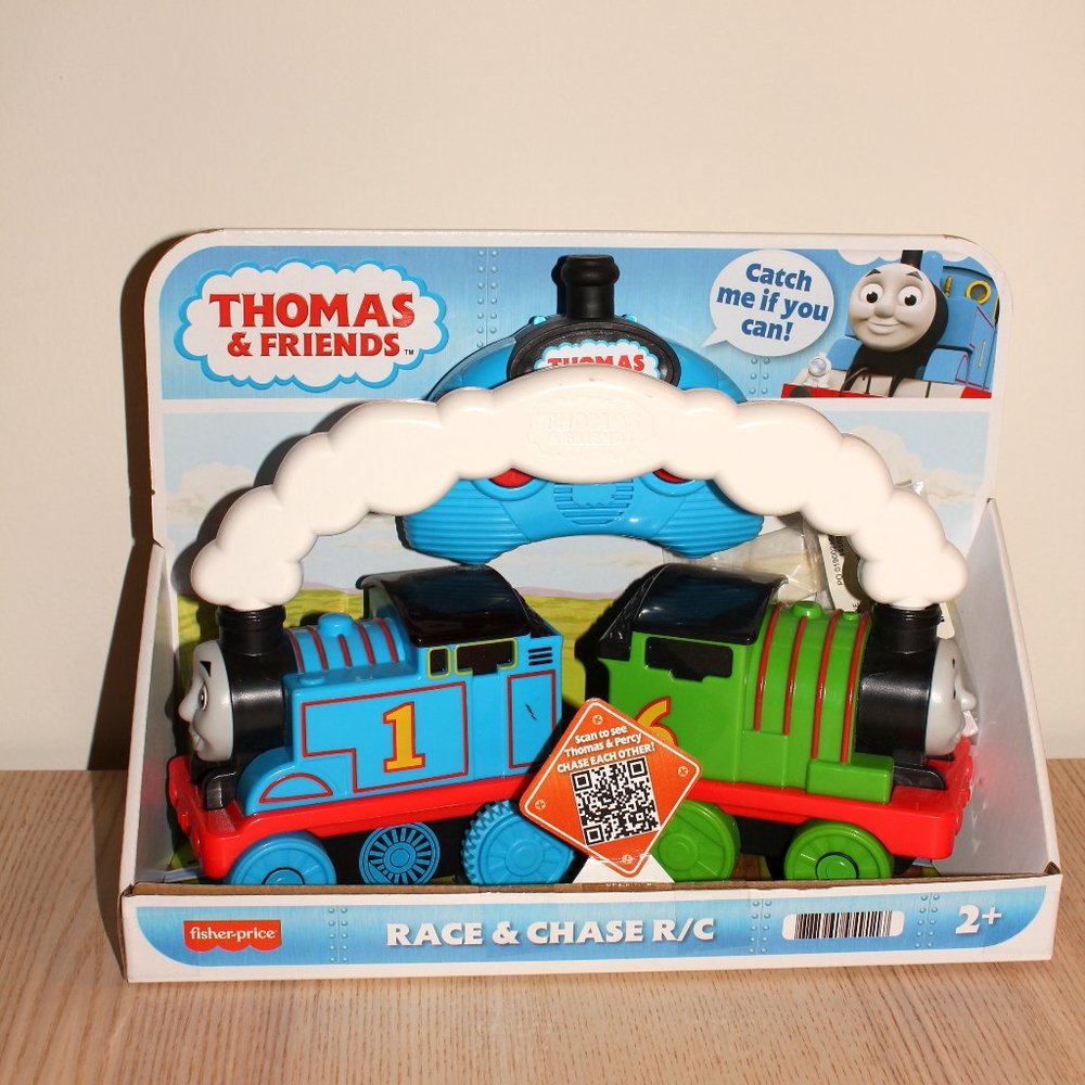 Thomas & Friends Race & Chase R/C Remote Controlled Toy Train Engines